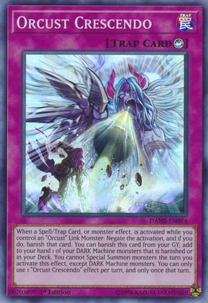 Orcust Crescendo (DANE-EN074) - Dark Neostorm 1st Edition-1