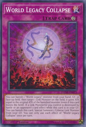 World Legacy Collapse (DANE-EN075) - Dark Neostorm Unlimited-1