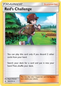 Red's Challenge - 184/214 (SM - Unbroken Bonds) - Deck Exclusives-1