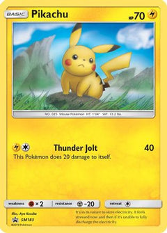 Pikachu - SM183 SM183/248 - SM Promos Holofoil-1