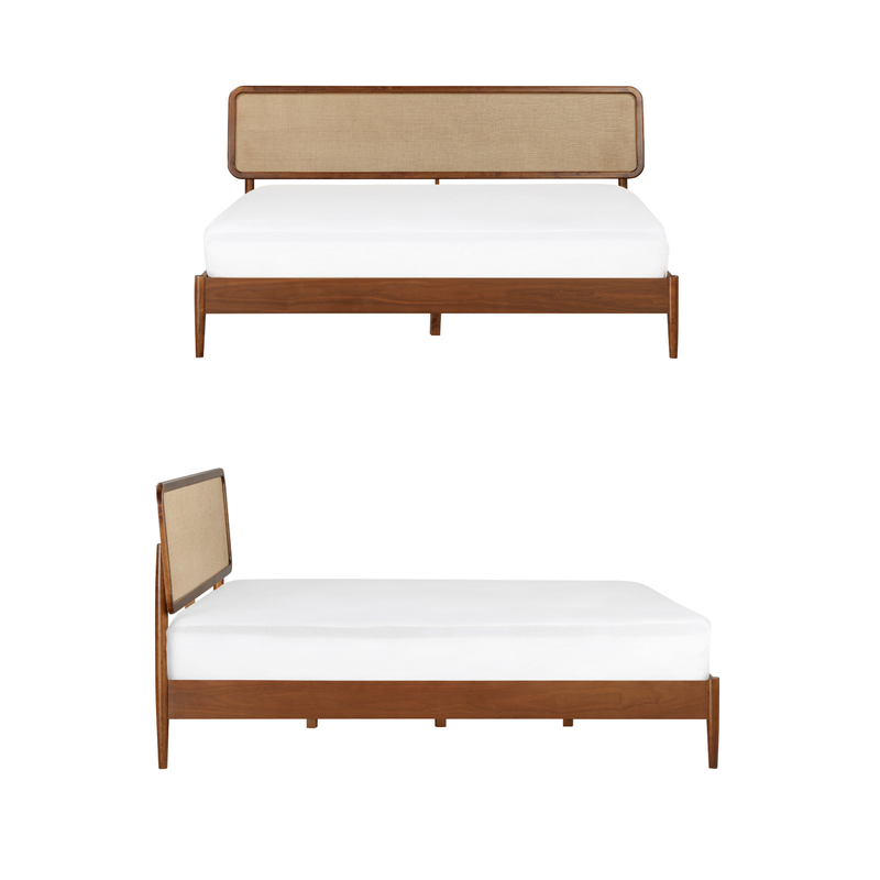 Lupin Solid Wood Bed Frame-7