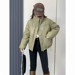 Women's Warm Wash-Free Loose-Fit Padded Cotton Coat-3