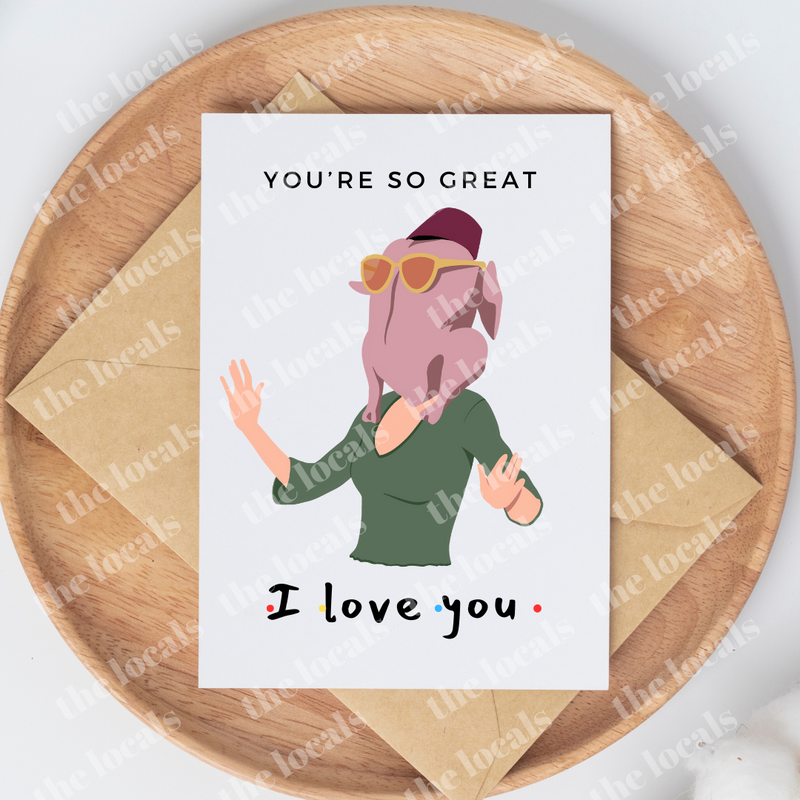 I'll Be There for You Greeting Card-1