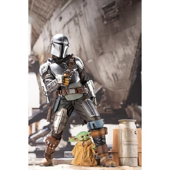 Star Wars: The Mandalorian – Boba Fett & Grogu ARTFX 1:7 Scale Statue (UPC: 190526034914)