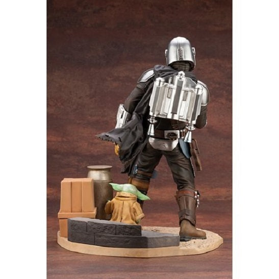 Star Wars: The Mandalorian – Boba Fett & Grogu ARTFX 1:7 Scale Statue (UPC: 190526034914)