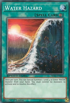 Water Hazard (SBAD-EN033) - Speed Duel: Attack from the Deep 1st Edition-1