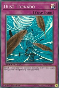 Dust Tornado (SBAD-EN043) - Speed Duel: Attack from the Deep 1st Edition-1