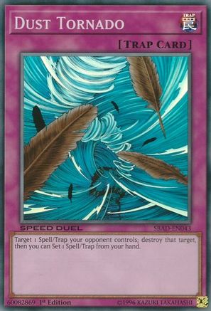 Dust Tornado (SBAD-EN043) - Speed Duel: Attack from the Deep 1st Edition-1
