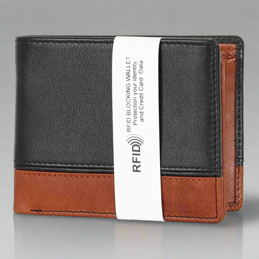 BOL Bi Fold Wallet Black/Brown-5