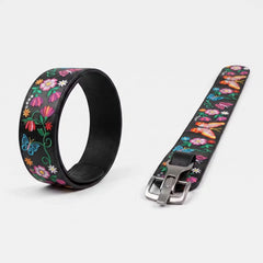 Heritage Leather Regalia Belt (BUTTERFLY)-4