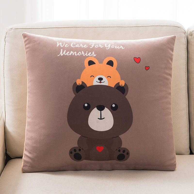 Cute Decorative Throw Pillow – Soft Plush Sofa Cushion for Living Room, Bedroom & Bedside-10
