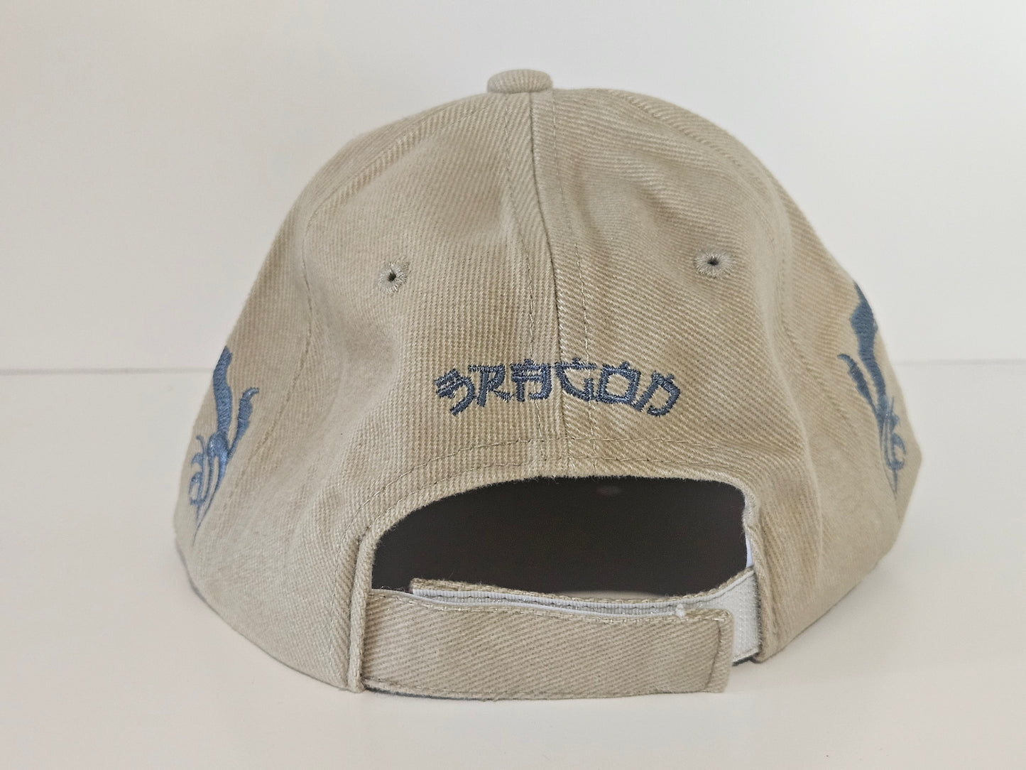 Youth Dragon Beige Velcro Cap
