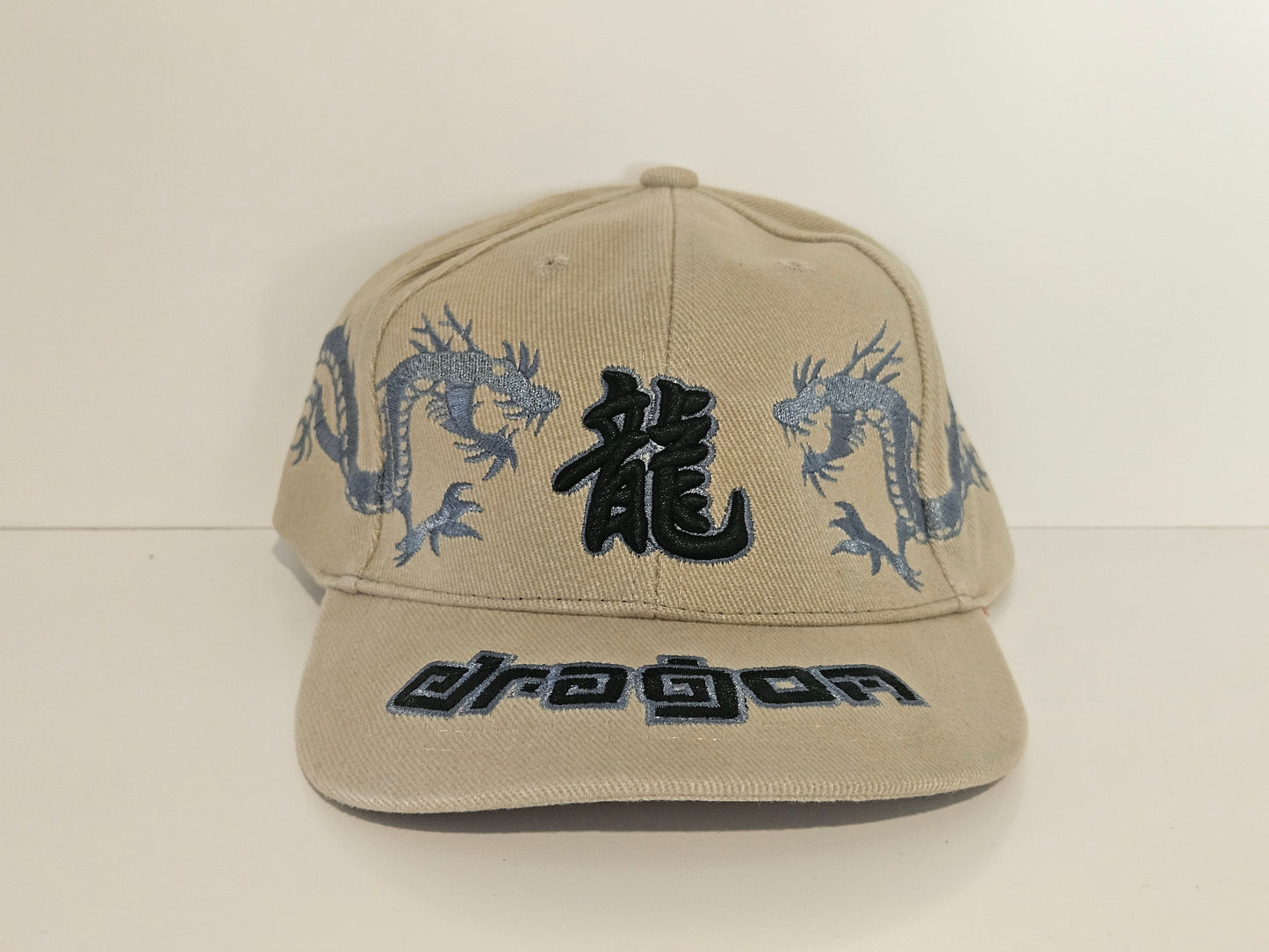 Youth Dragon Beige Velcro Cap