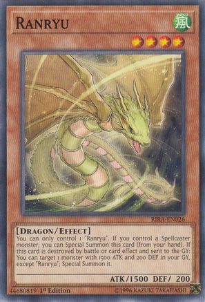 Ranryu (RIRA-EN026) - Rising Rampage 1st Edition-1