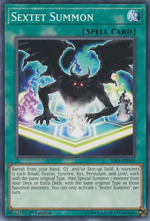 Sextet Summon (RIRA-EN066) - Rising Rampage 1st Edition-1