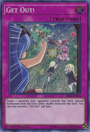 Get Out! (RIRA-EN076) - Rising Rampage 1st Edition-1