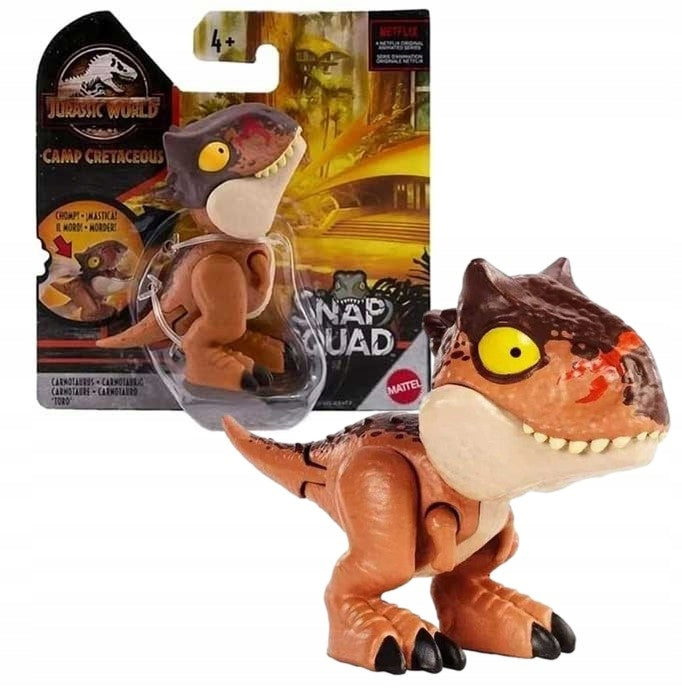 Jurassic World Snap Squad – Carnotaurus Toro (Carta alta) (UPC: 194735004287)