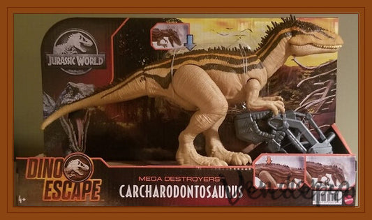 Jurassic World Dino Escape – Mega Destroyers Carcharodontosaurus (UPC: 194735004294)