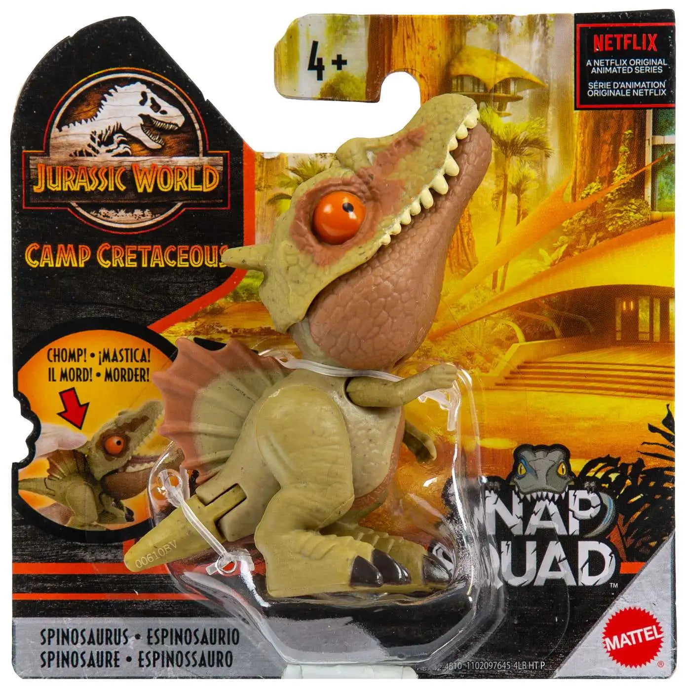 Jurassic World Snap Squad – Spinosaurus (Carta Alta) (UPC: 194735004317)