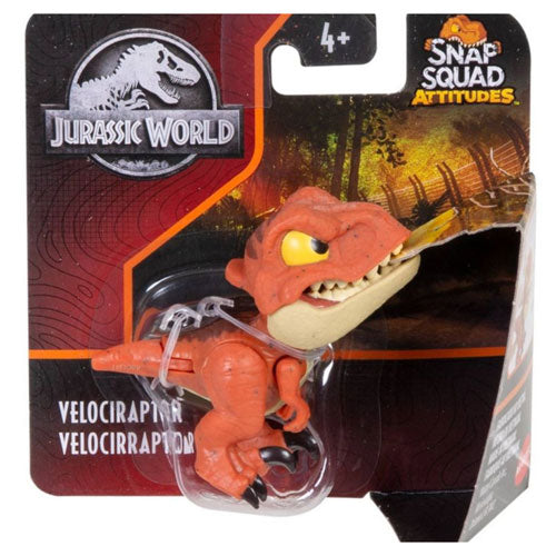 Jurassic World Snap Squad Attitudes – Velociraptor (High Card) (UPC: 194735004515)