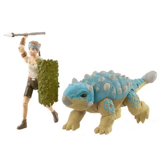 Jurassic World Camp Cretaceous – Ben & Ankylosaurus “Bumpy” (UPC: 194735005451)