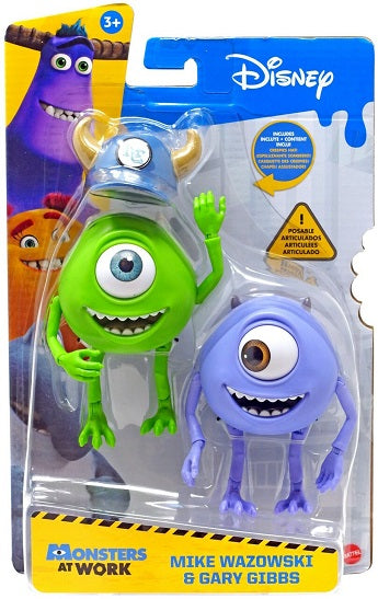 Monsters at Work – Mike Wazowski y Gary Gibbs Pack de 2 Figuras de Acción (UPC: 194735008810)