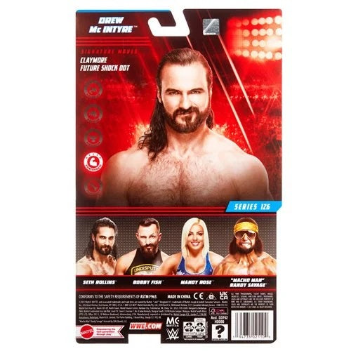 WWE Basic Series 126 – Drew McIntyre 6-Inch Action Figure (UPC: 194735021109)