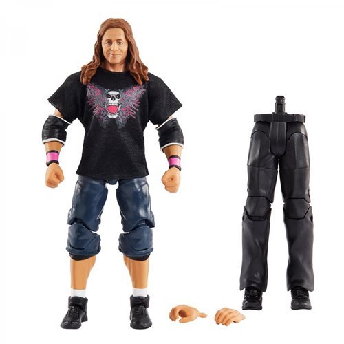 WWE Bret “Hit Man” Hart – WrestleMania Elite Collection (UPC: 194735021369)