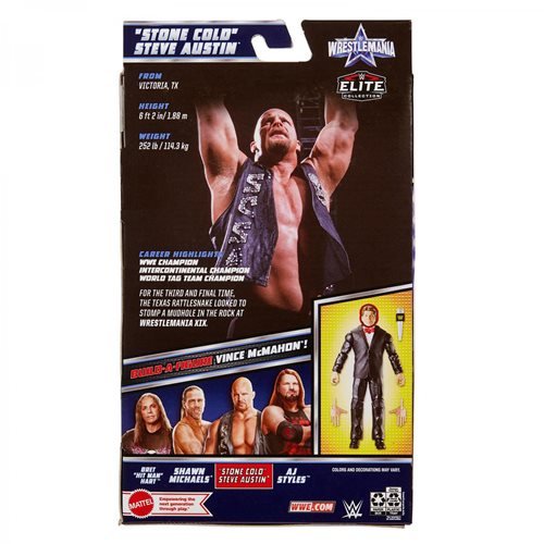 WWE AJ Styles – WrestleMania Elite Collection (UPC: 194735021390)