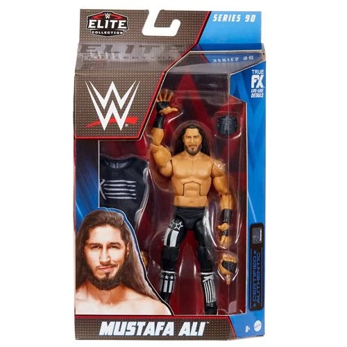 Figura de acción de Mustafa Ali de la serie 90 de WWE Elite Collection