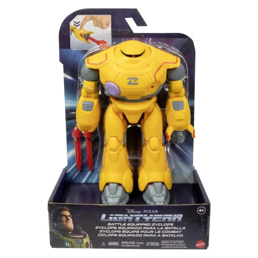 Disney Pixar Lightyear – Figura de acción de Zyclops equipada para la batalla (UPC: 194735068913)