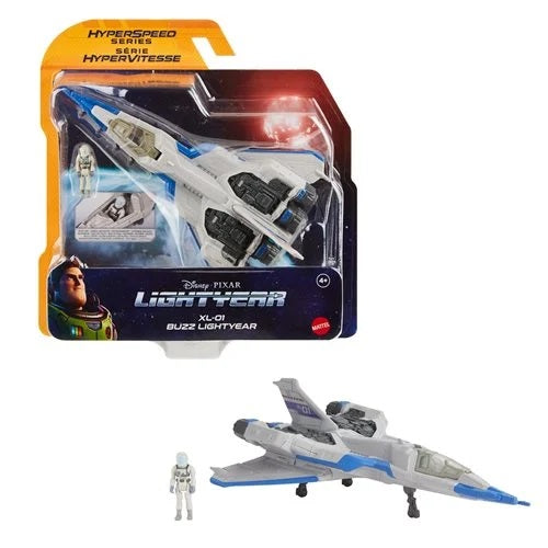 Pixar Lightyear Serie Hyperspeed XL-01 y Buzz Lightyear