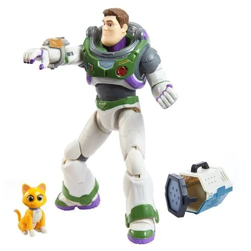 Disney Pixar Lightyear – Alpha Class Buzz Lightyear & Sox (UPC: 194735068999)