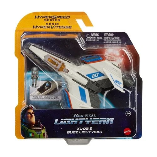 Disney Pixar Lightyear Serie Hyperspeed Nave Espacial XL-02 con Figura de Buzz Lightyear (UPC: 194735069118)-4