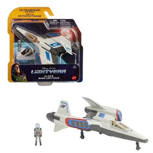 Disney Pixar Lightyear Serie Hyperspeed Nave Espacial XL-02 con Figura de Buzz Lightyear (UPC: 194735069118)