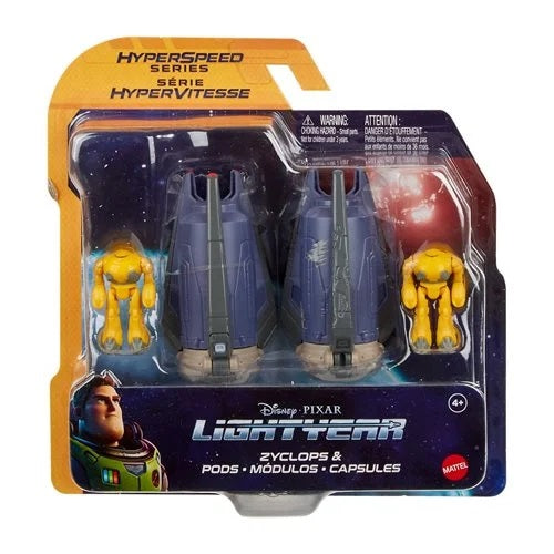 Disney Pixar Lightyear – Hyperspeed Series Zyclops and Pods (UPC: 194735069309)