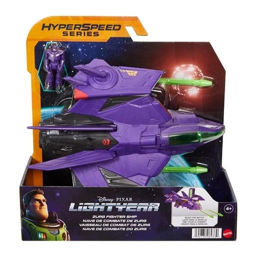 Nave Zurg Fighter Hyperspeed y Zurg de Disney Pixar Lightyear-1