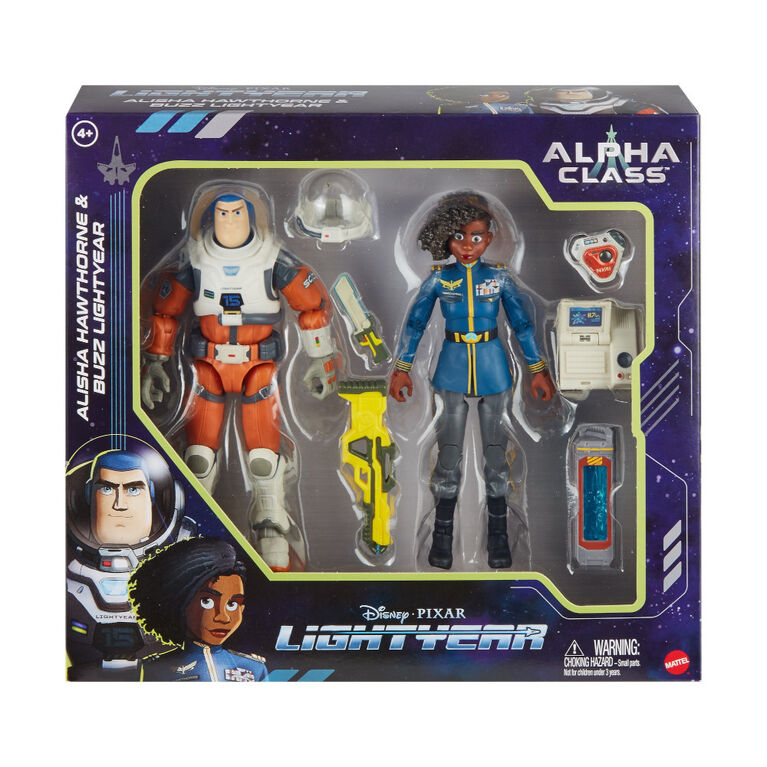 Disney Pixar Lightyear – Alpha Class Alisha Hawthorne & Buzz Lightyear (UPC: 194735069361)