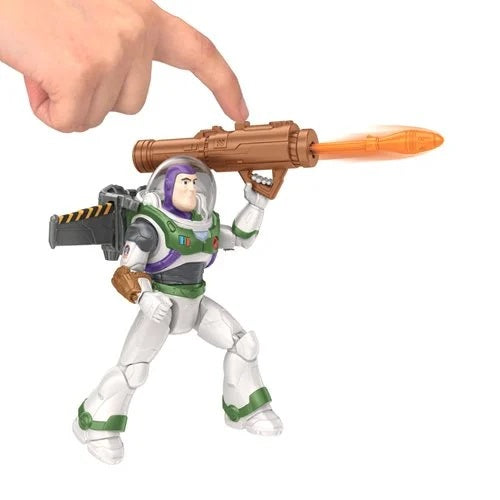 Disney Pixar Lightyear – Figura de acción de Buzz Lightyear con equipamiento de misión (UPC: 194735069408)
