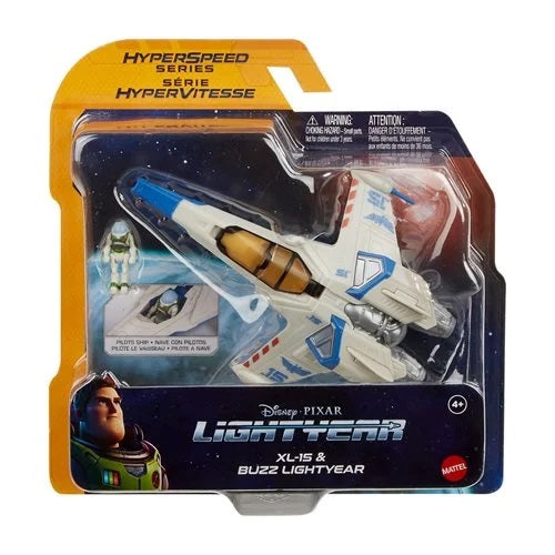 Disney Pixar Lightyear – Nave estelar XL-15 de la serie Hyperspeed con figura de Buzz Lightyear (UPC: 194735069538)-3