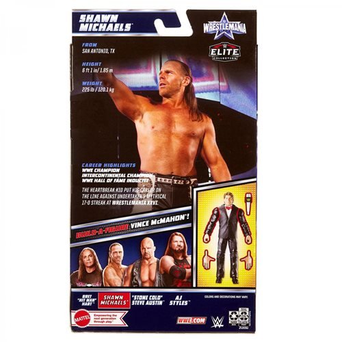 WWE Shawn Michaels – WrestleMania Elite Collection (UPC: 194735083565)