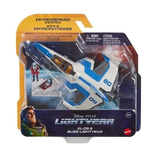 Disney Pixar Lightyear – Serie Hyperspeed XL-09 y Buzz Lightyear (UPC: 194735085842)