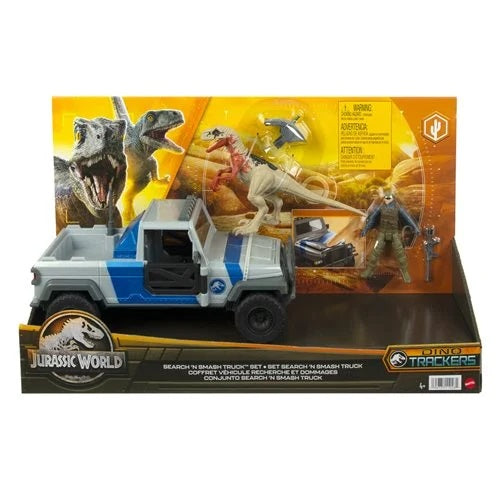 Jurassic World Dominion – Juego de camiones Search 'N Smash (UPC: 194735110261)