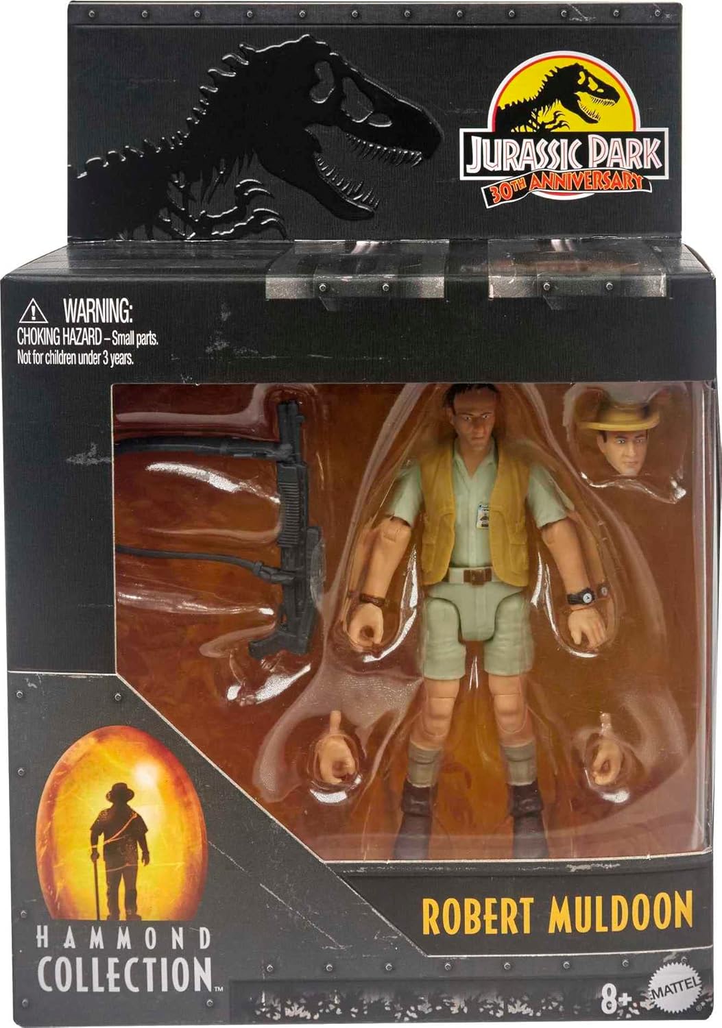 Jurassic Park 30th Anniversary – Hammond Collection: Robert Muldoon (UPC: 194735118786)