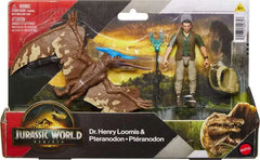 Jurassic World Rebirth Dr. Henry Loomis & Pteranodon-1