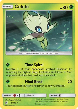 Celebi 4/236 - SM  Unified Minds Reverse Holofoil-1