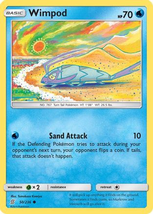 Wimpod 50/236 - SM  Unified Minds Reverse Holofoil