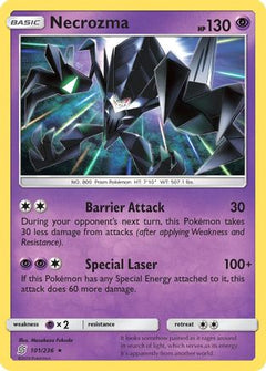 Necrozma 101/236 - SM  Unified Minds Reverse Holofoil-1