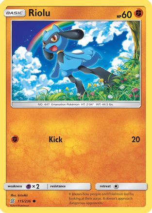 Riolu (115) 115/236 - SM  Unified Minds-1