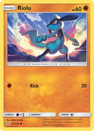 Riolu (116) 116/236 - SM  Unified Minds-1